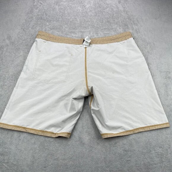 Oakley Hybrid Walking Shorts Mens 40 Beige Drawstring Beach Swim Golf Casual Dry - Picture 10 of 13